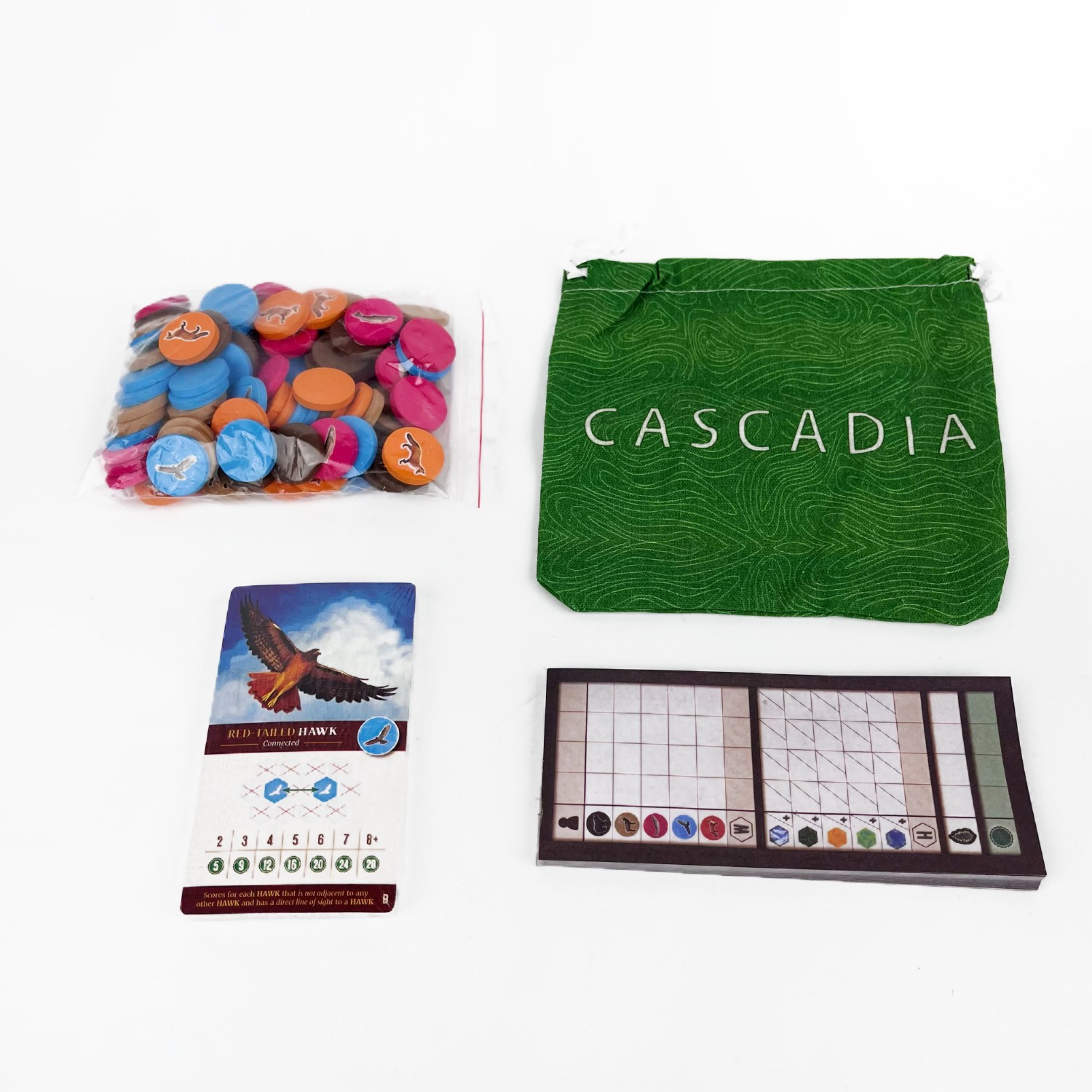 1-4 Players Cascadia Boardgame - Board Game Fun recensione e prezzo