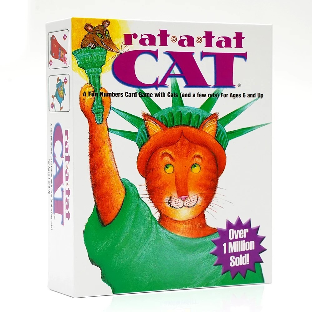 Rat A Tat Cat Fun Numbers Card - Board Game Fun recensione e prezzo