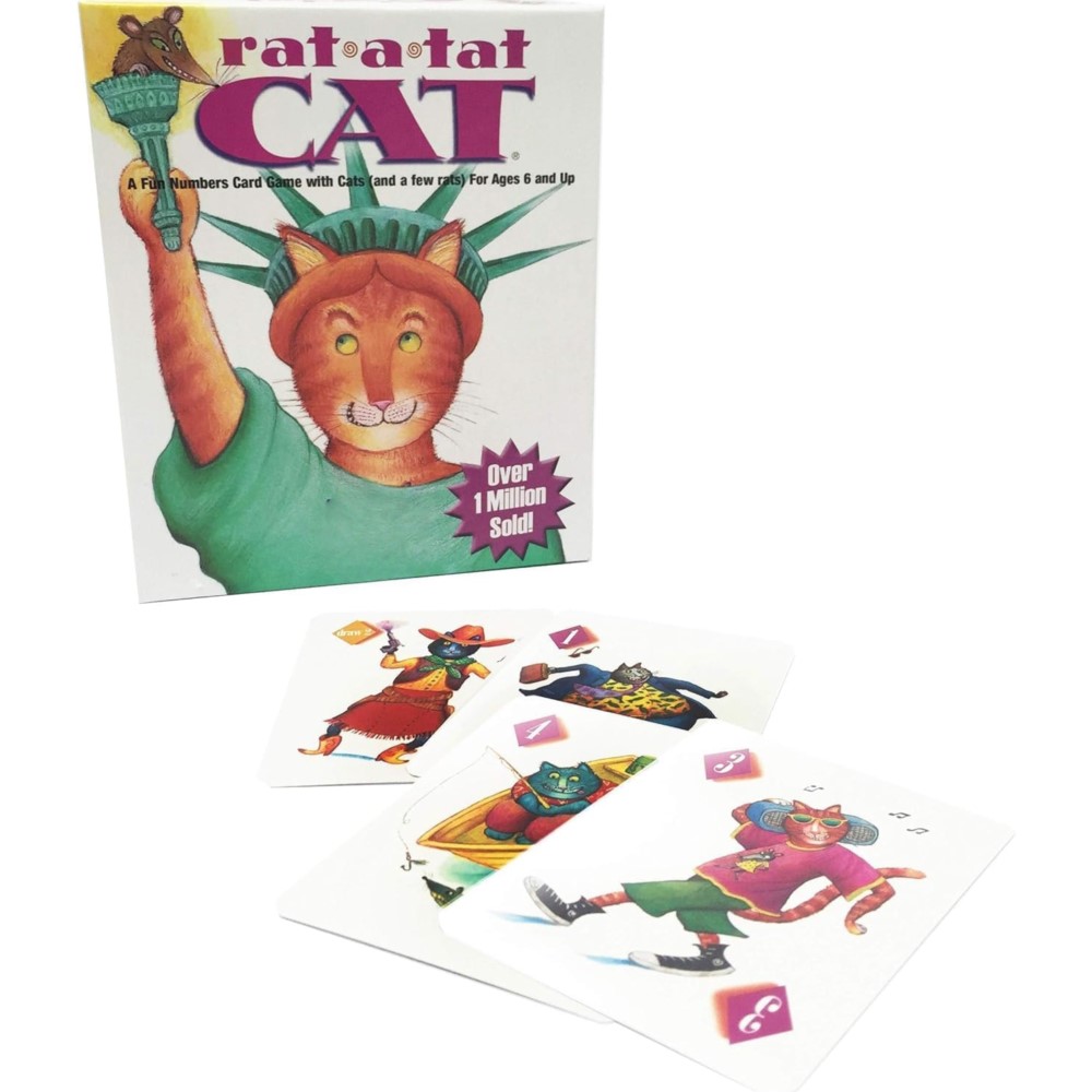 Rat A Tat Cat Fun Numbers Card - Board Game Fun recensione e prezzo