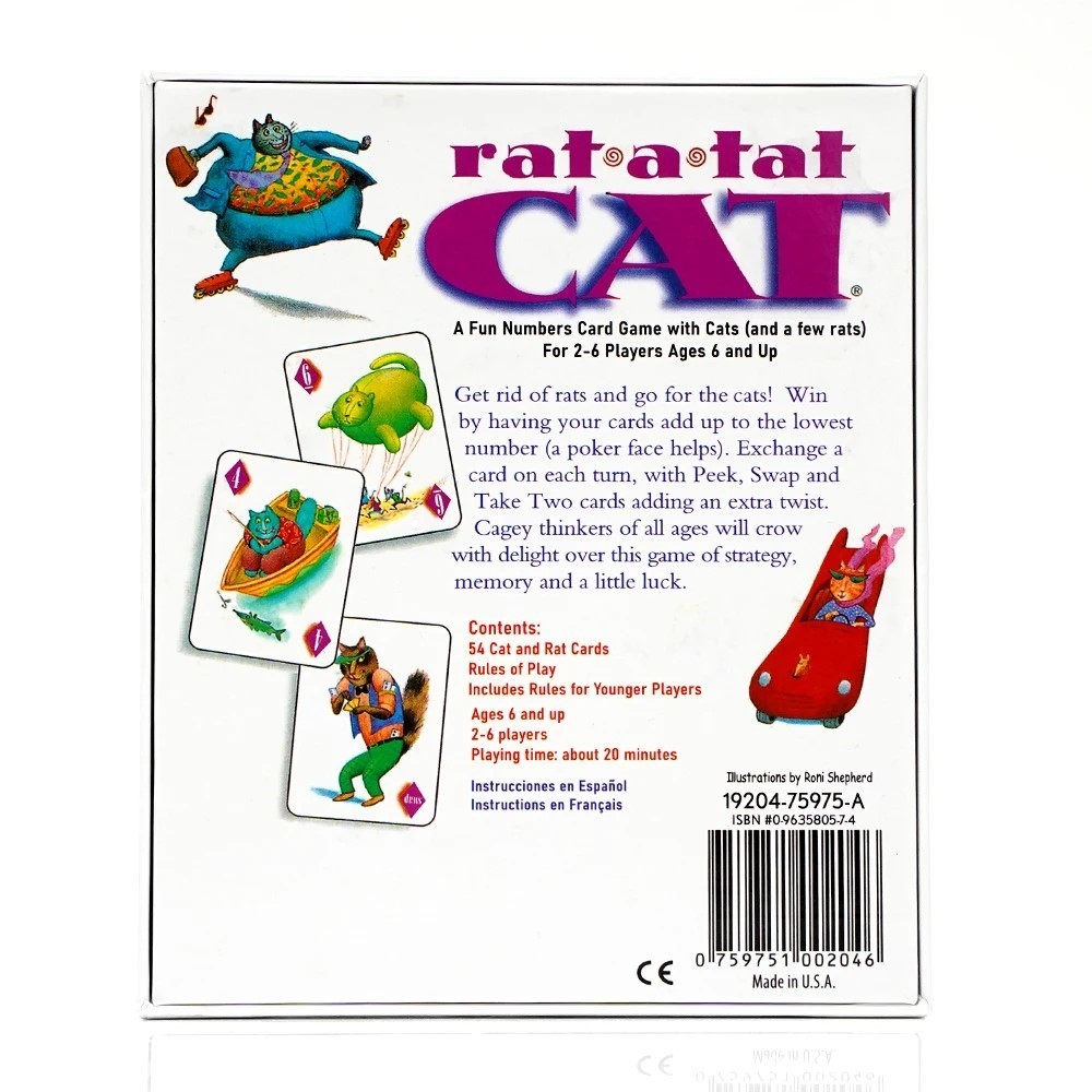 Rat A Tat Cat Fun Numbers Card - Board Game Fun recensione e prezzo