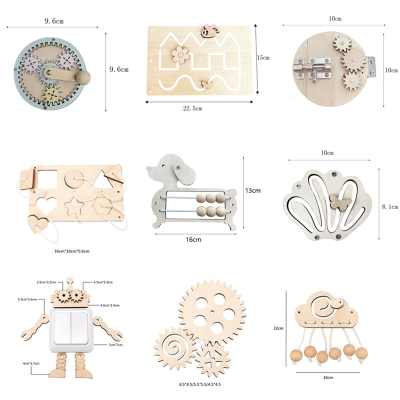 Kids Busy Board DIY Accessorie - Board Game Diy recensione e prezzo