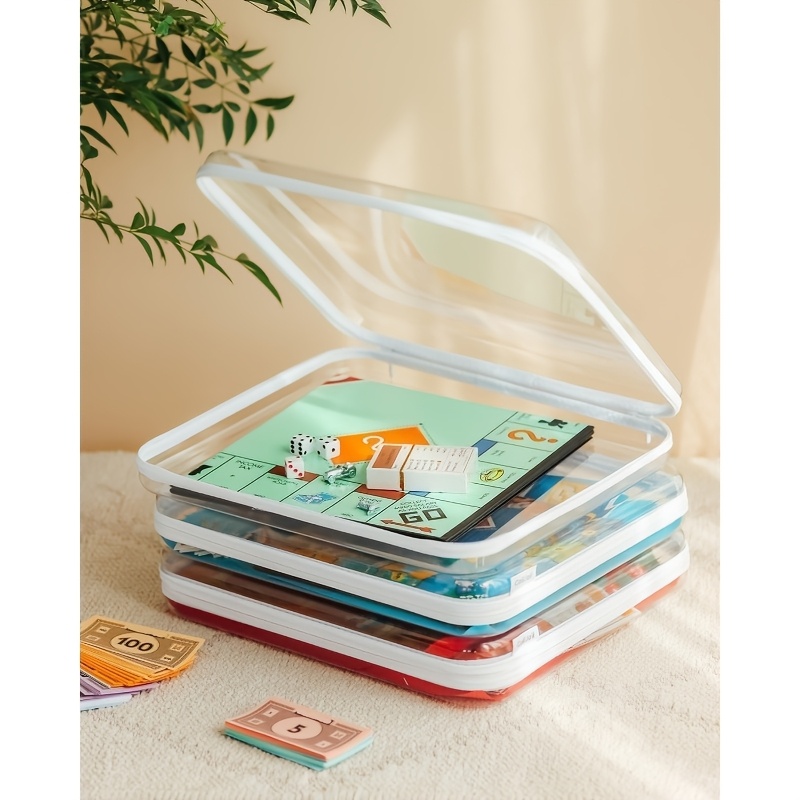 1pc Large Clear Hard Shell Sto - Board Game Box recensione e prezzo