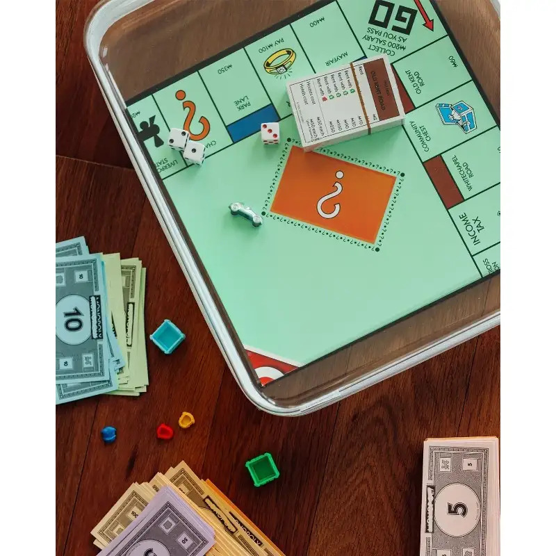 1pc Large Clear Hard Shell Sto - Board Game Box recensione e prezzo
