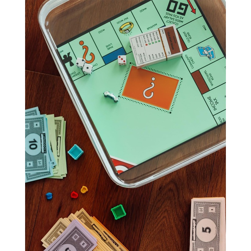 1pc Large Clear Hard Shell Sto - Board Game Box recensione e prezzo