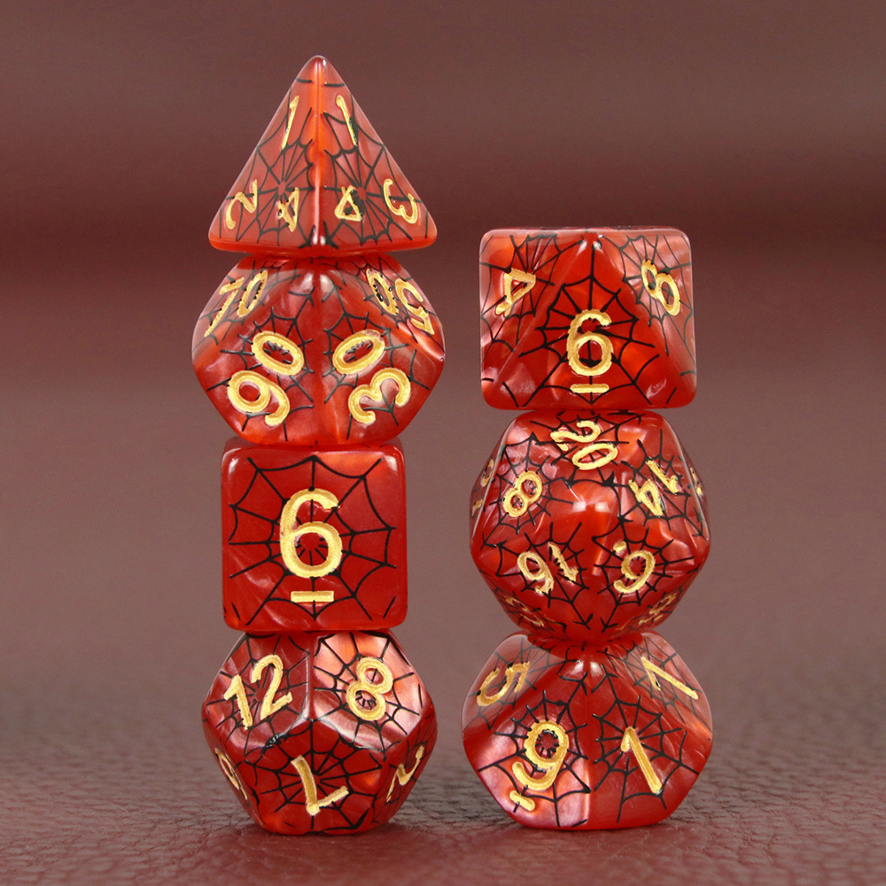 DND Dice Set 7pcs D4-D20 Polyh - Board Game Web recensione e prezzo