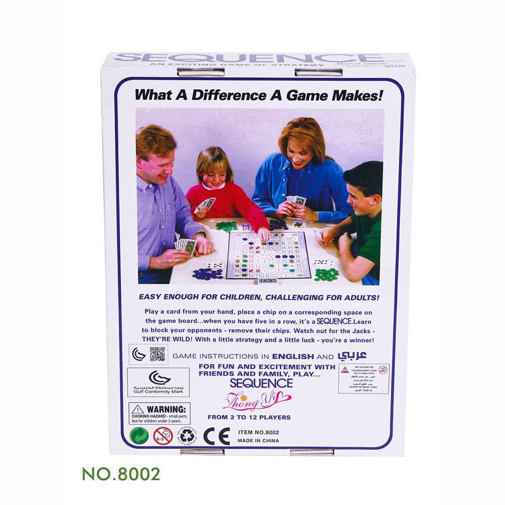 Adult Casual Table Games Arabi - Board Game Sequence recensione e prezzo