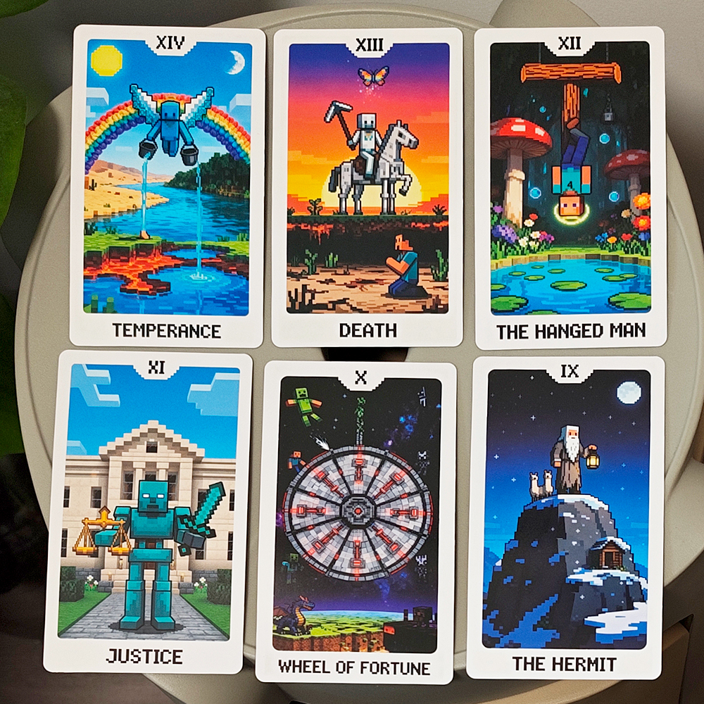 Blocks World Tarot - 12*7cm Pi - Board Game Horror recensione e prezzo