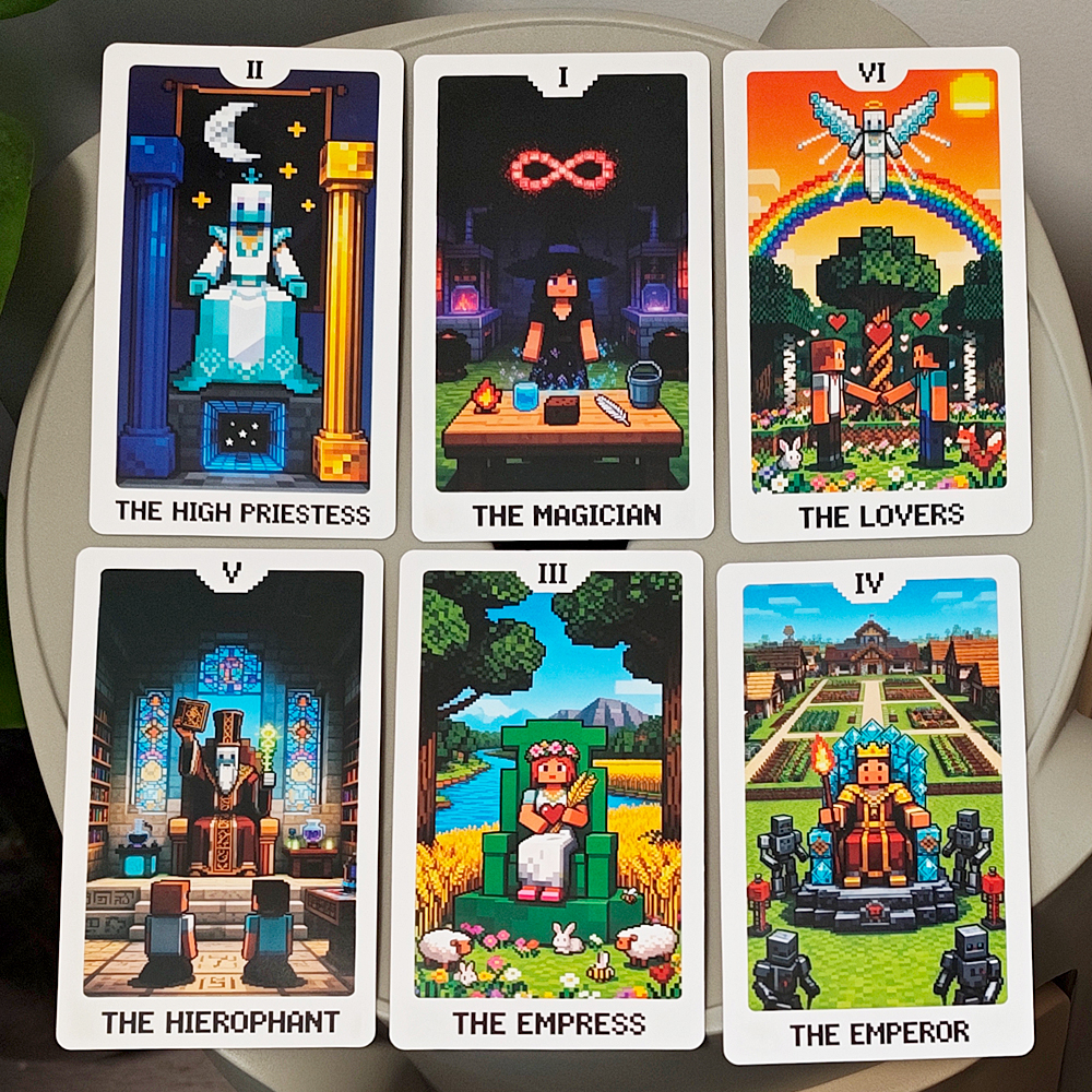 Blocks World Tarot - 12*7cm Pi - Board Game Horror recensione e prezzo