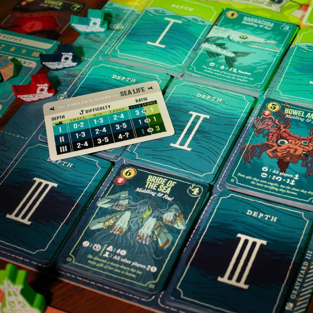 Deep Regrets: A Horror Fishing - Board Game Horror recensione e prezzo