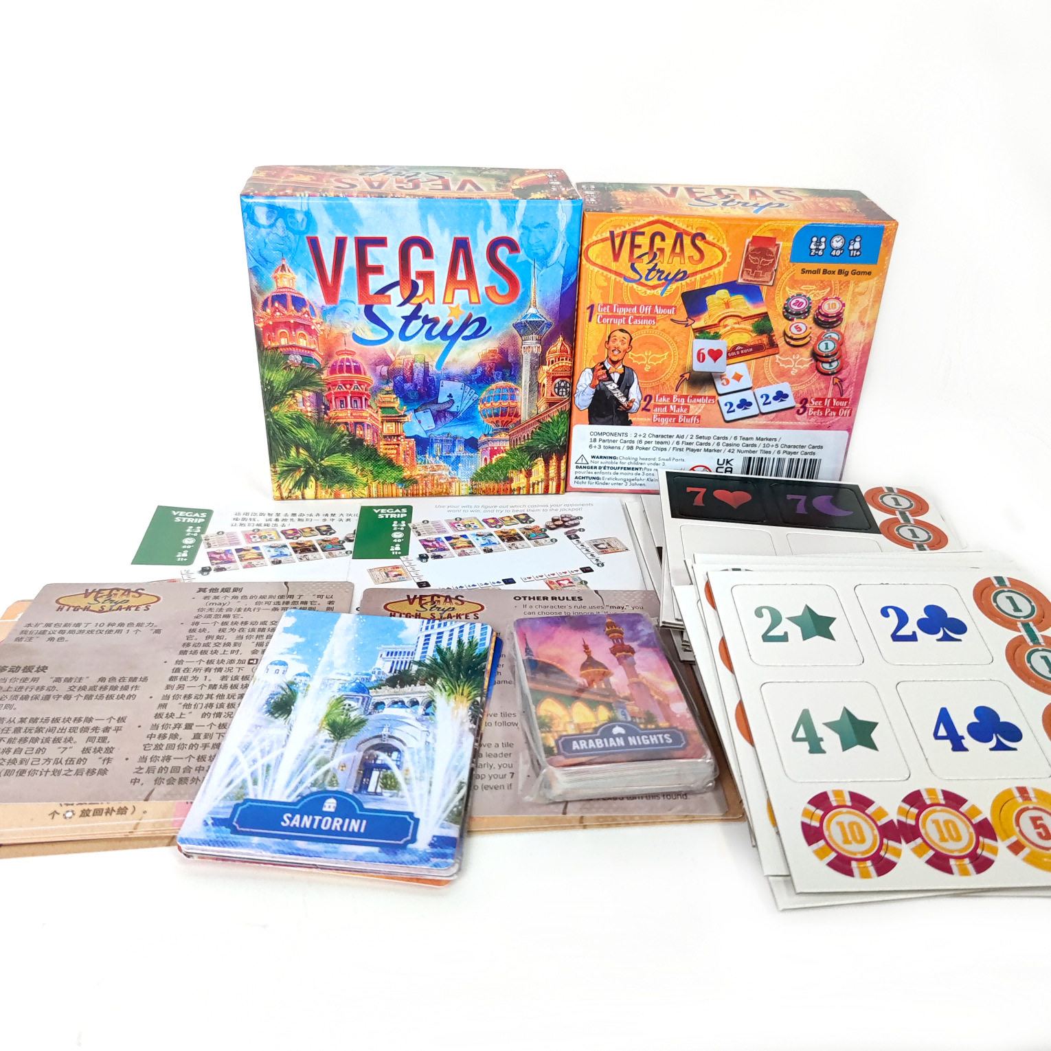 Vegas Strip Board Game  - Bluf - Board Game Sequence recensione e prezzo