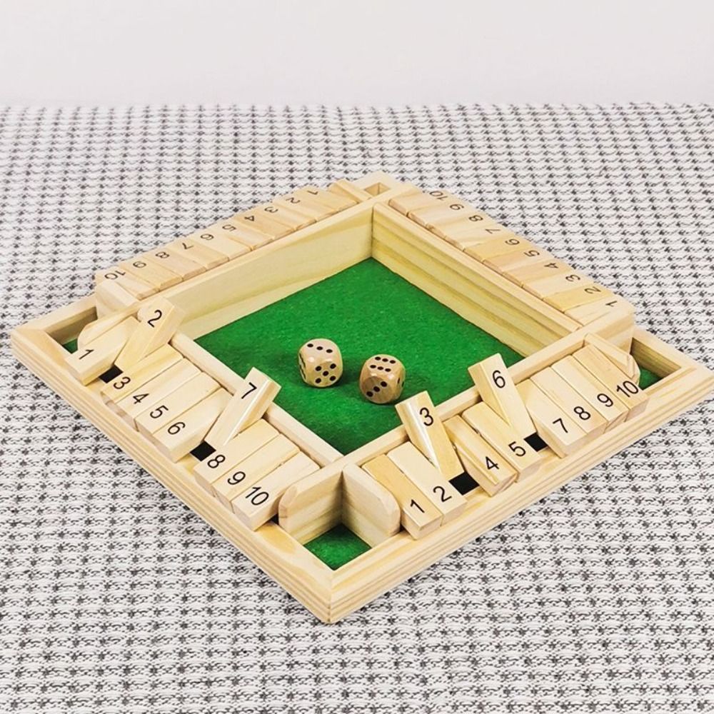 Shut The Box Table Board Game  - Board Game Box recensione e prezzo