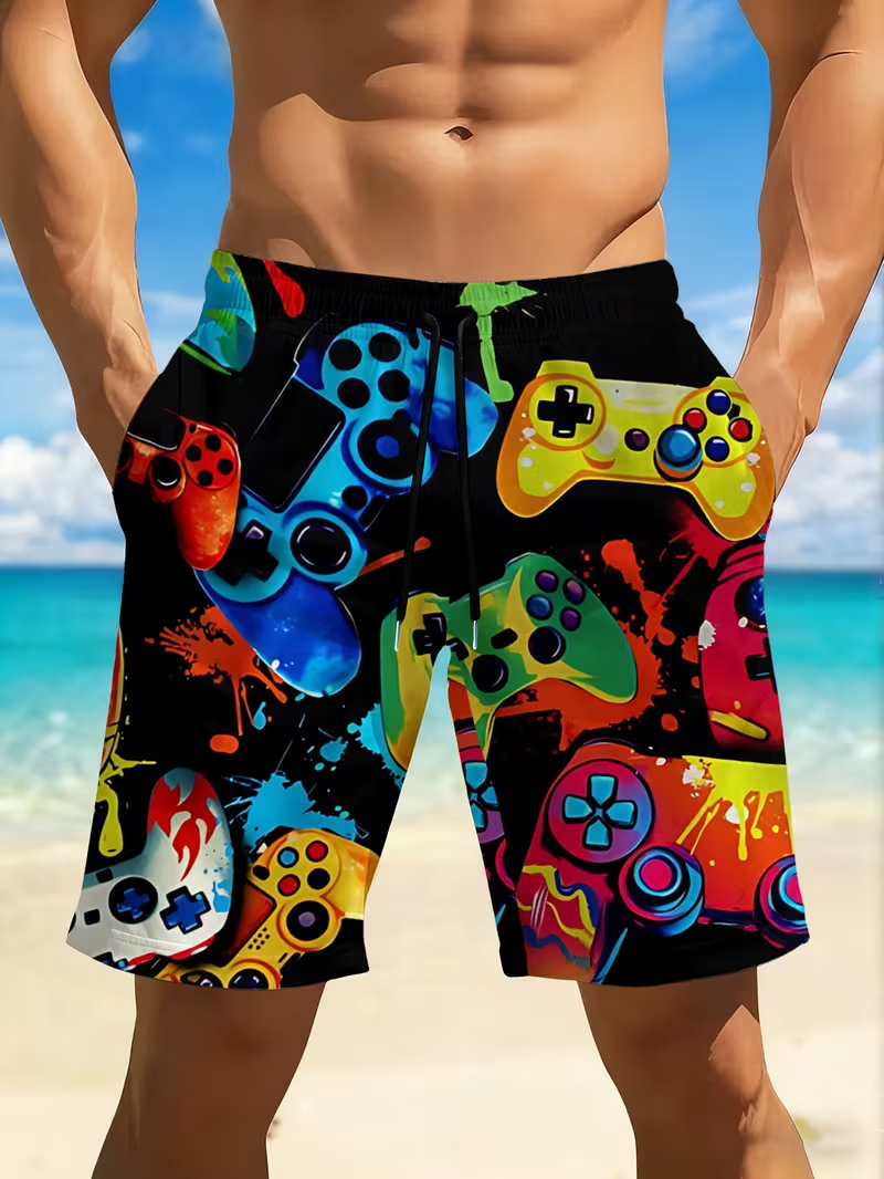 Cool Graffiti Gamepad Beach Sh - Board Game Video Games recensione e prezzo
