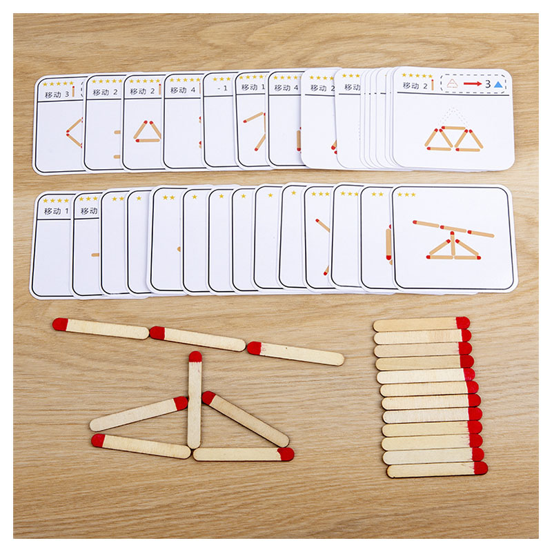 Montessori Matches Puzzles Gam - Board Game Fun recensione e prezzo