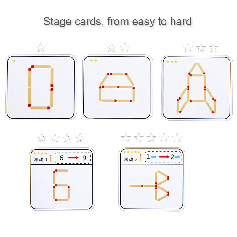 Montessori Matches Puzzles Gam - Board Game Fun recensione e prezzo