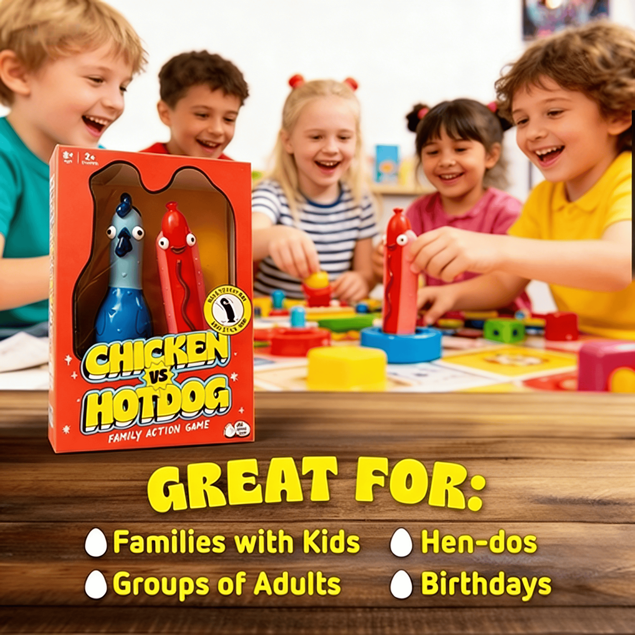 Fast Strategy Chicken vs Hotdo - Strategy Board Game recensione e prezzo