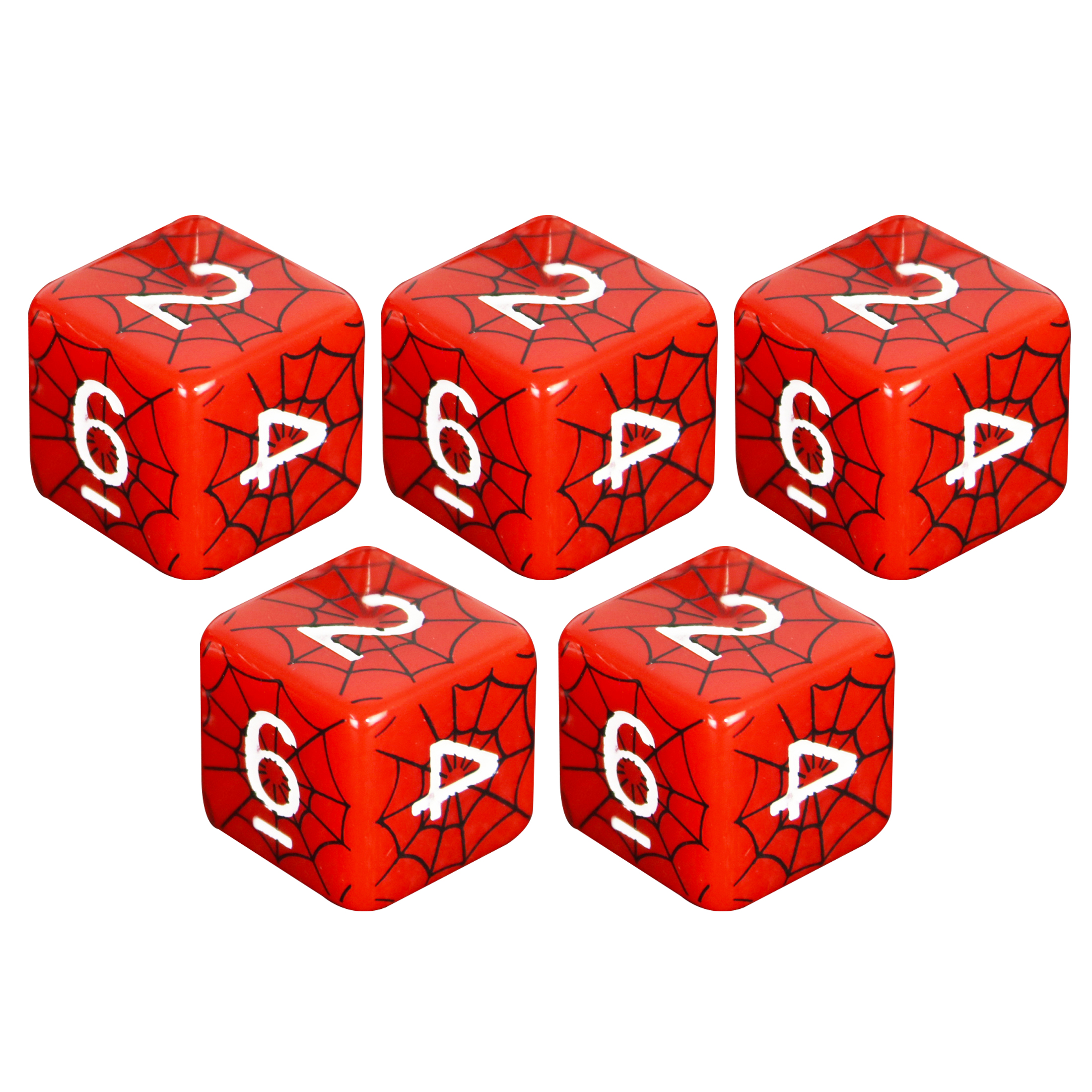 5pcs/set 6 Sided Dice D6 Digit - Board Game Web recensione e prezzo