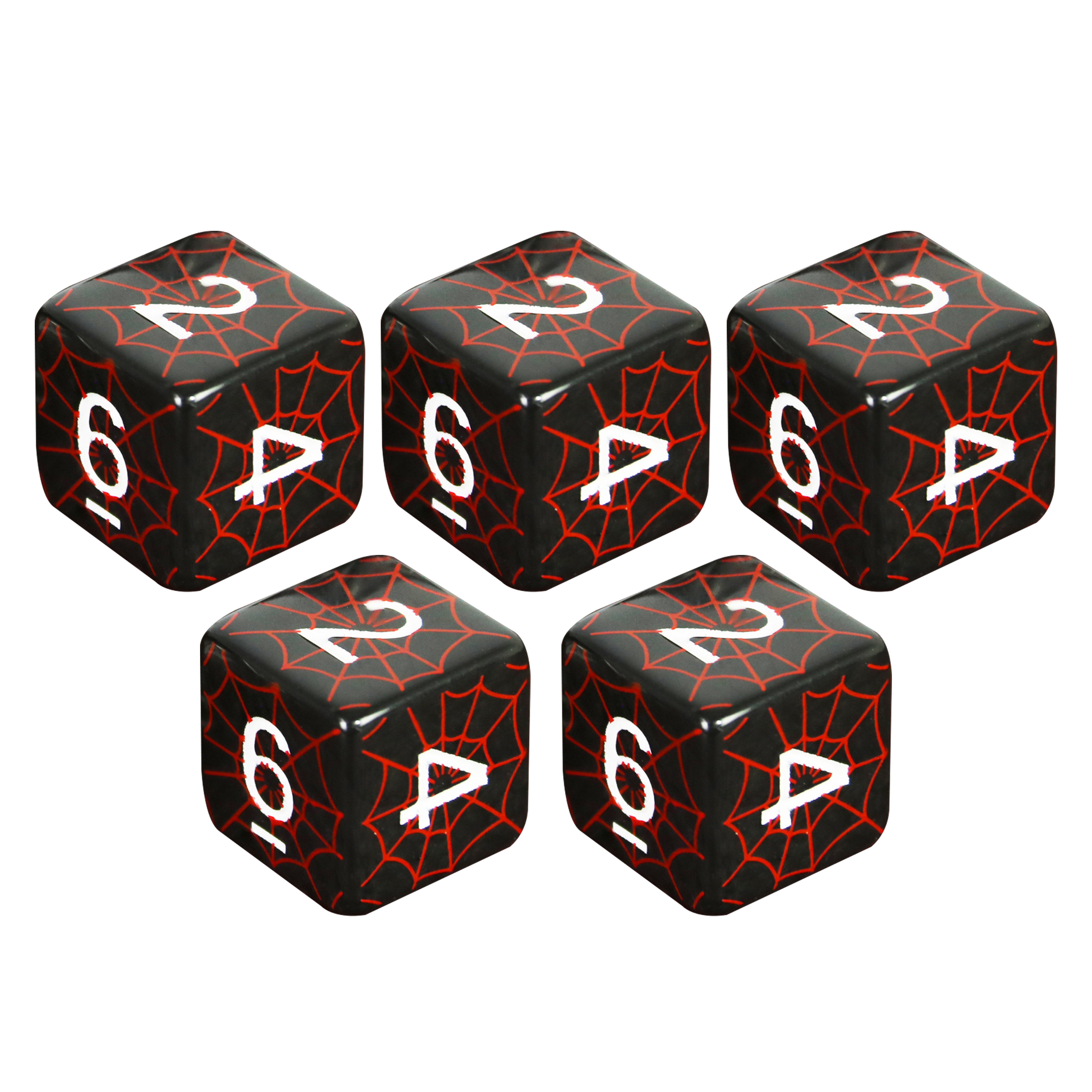 5pcs/set 6 Sided Dice D6 Digit - Board Game Web recensione e prezzo