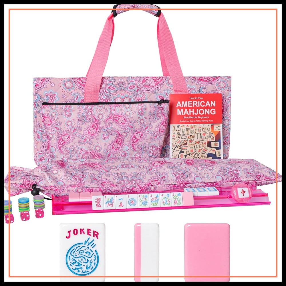 American Mahjong Game Set, 166 - Tile Bag Drawstring recensione e prezzo