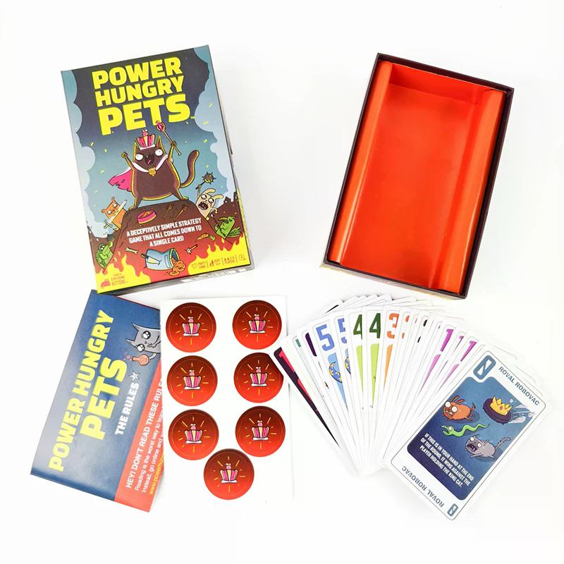 Power Hungry Pets Card Game Fa - Strategy Board Game recensione e prezzo