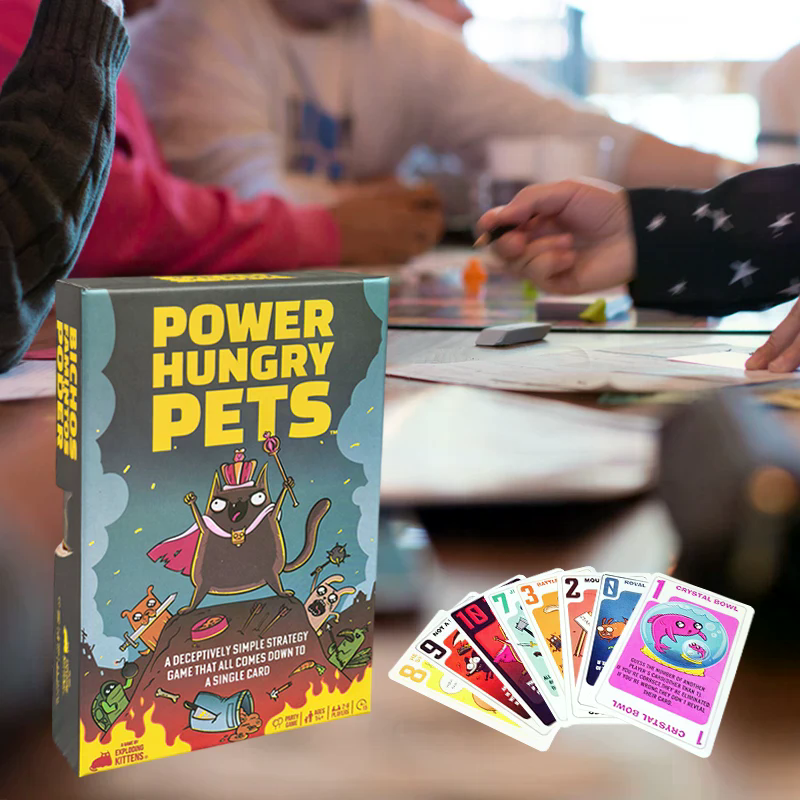 Power Hungry Pets Card Game Fa - Strategy Board Game recensione e prezzo