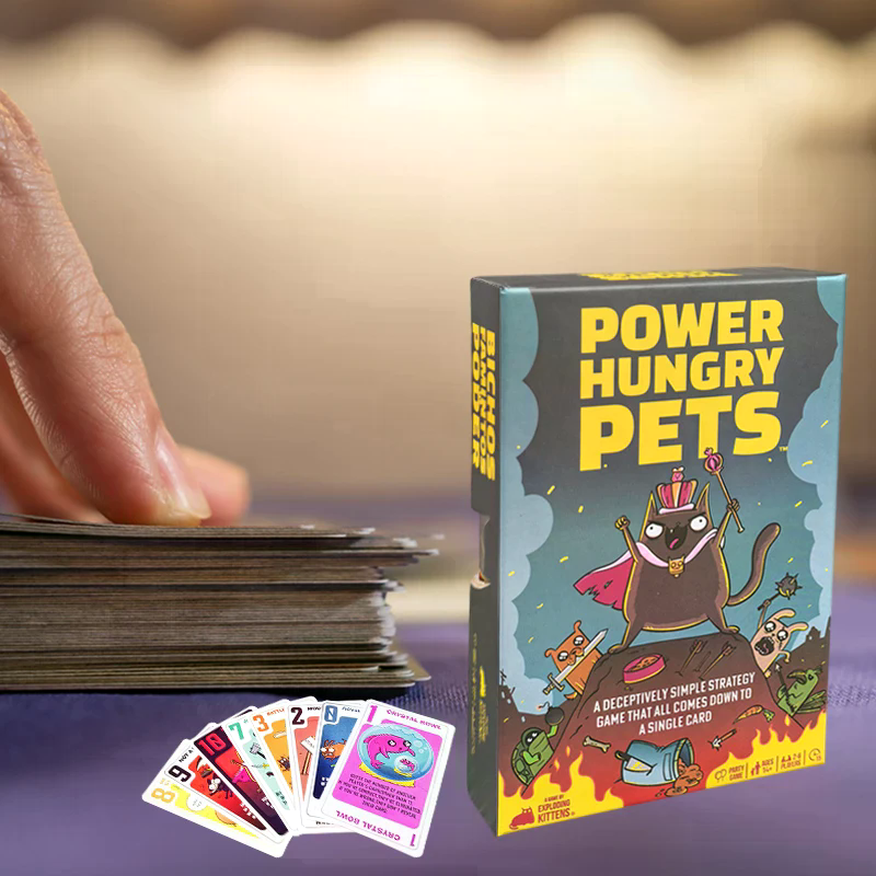 Power Hungry Pets Card Game Fa - Strategy Board Game recensione e prezzo