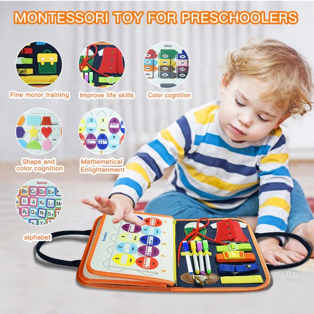 Creative Cute Felt Busy Board  - Board Game Diy recensione e prezzo