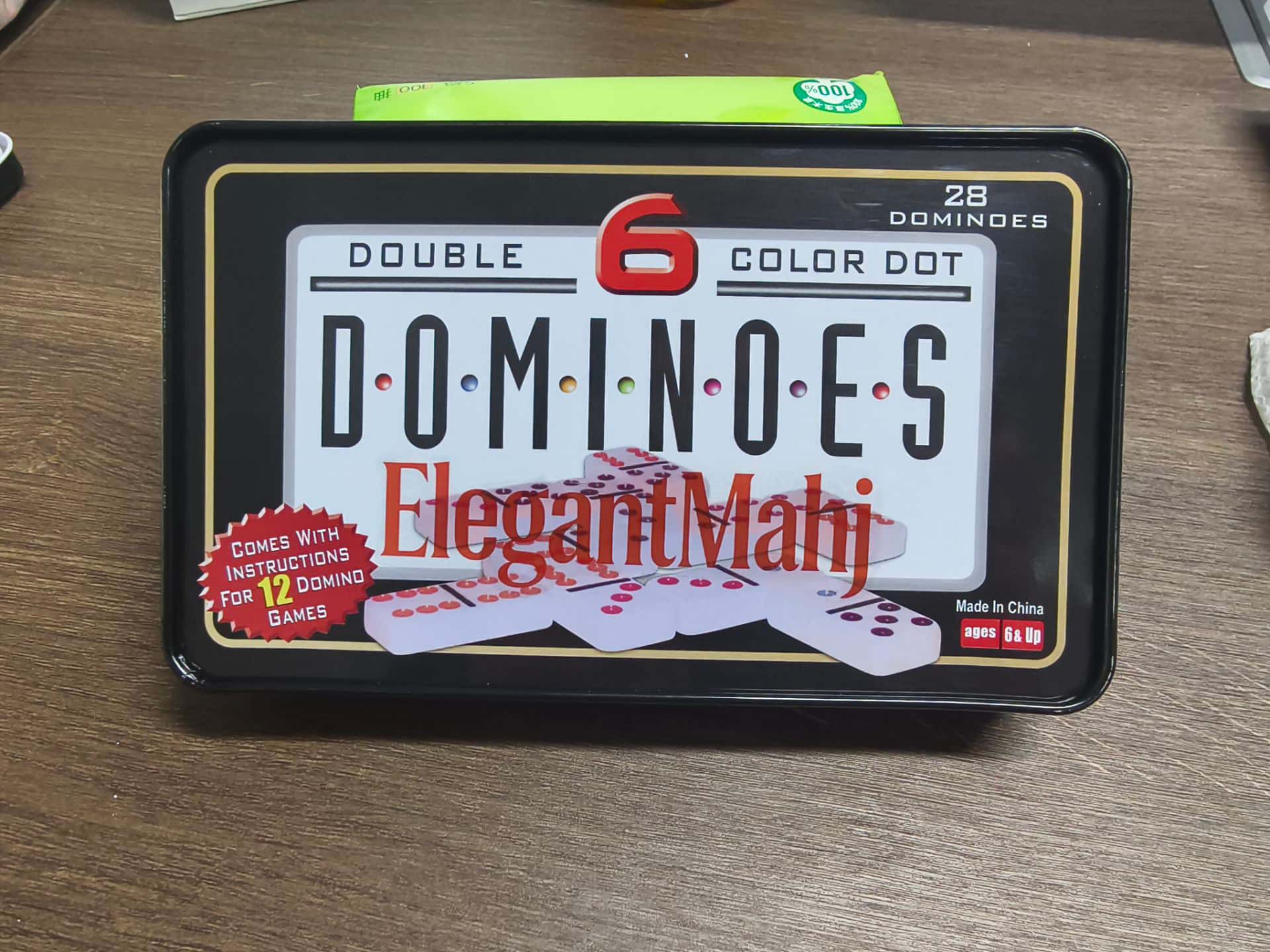 ElegantMahj Double Six Dominoe - Board Game Box recensione e prezzo