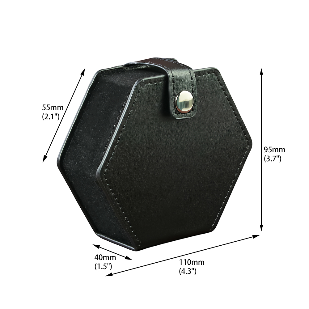Black Leather Box DND Dice Cas - Board Game With Chips recensione e prezzo