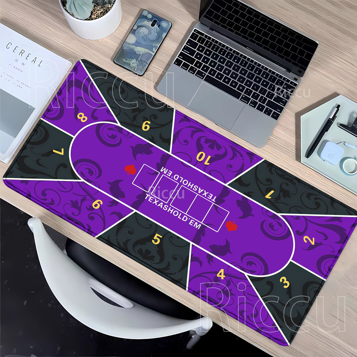 Mousepad Texas Hold’em poker R - Board Game Print recensione e prezzo